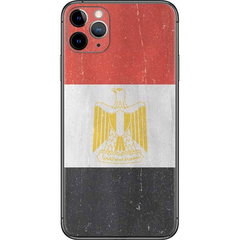 Egyptian Flag Distressed iPhone 11 Pro Max Skin